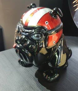 Frédéric Avella - black Bulldog red helmet