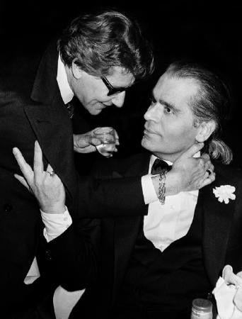 Roxanne Lowit - Karl Lagerfeld & Yves St Laurent