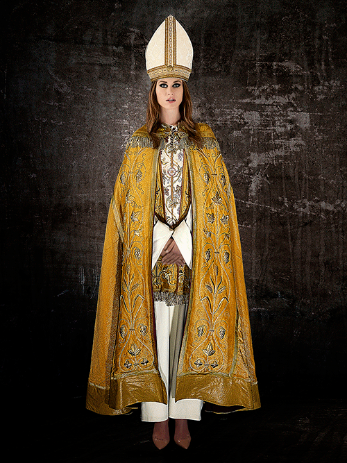 CÉCILE PLAISANCE - The Pope