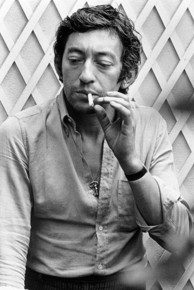 Tony Frank - Serge Gainsbourg smoking