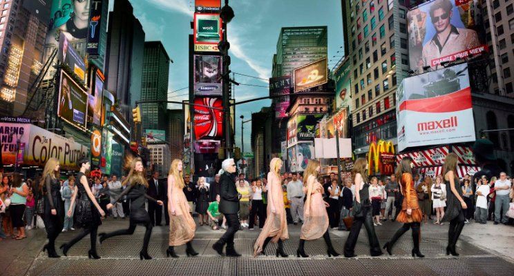 Simon Procter - Lagerfeld Time Square NYC 2006