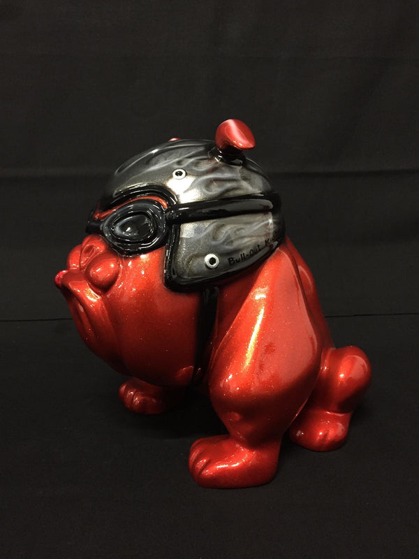 Frédéric Avella - Red Bulldog black helmet