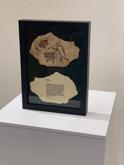 BANKSY - Peckham Rock 2018 - Origin: The British Museum.