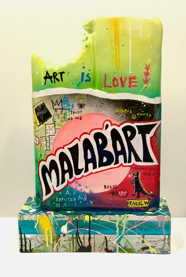 RAKEL WAJNBERG - 60 cm Malab'Art Basquiat