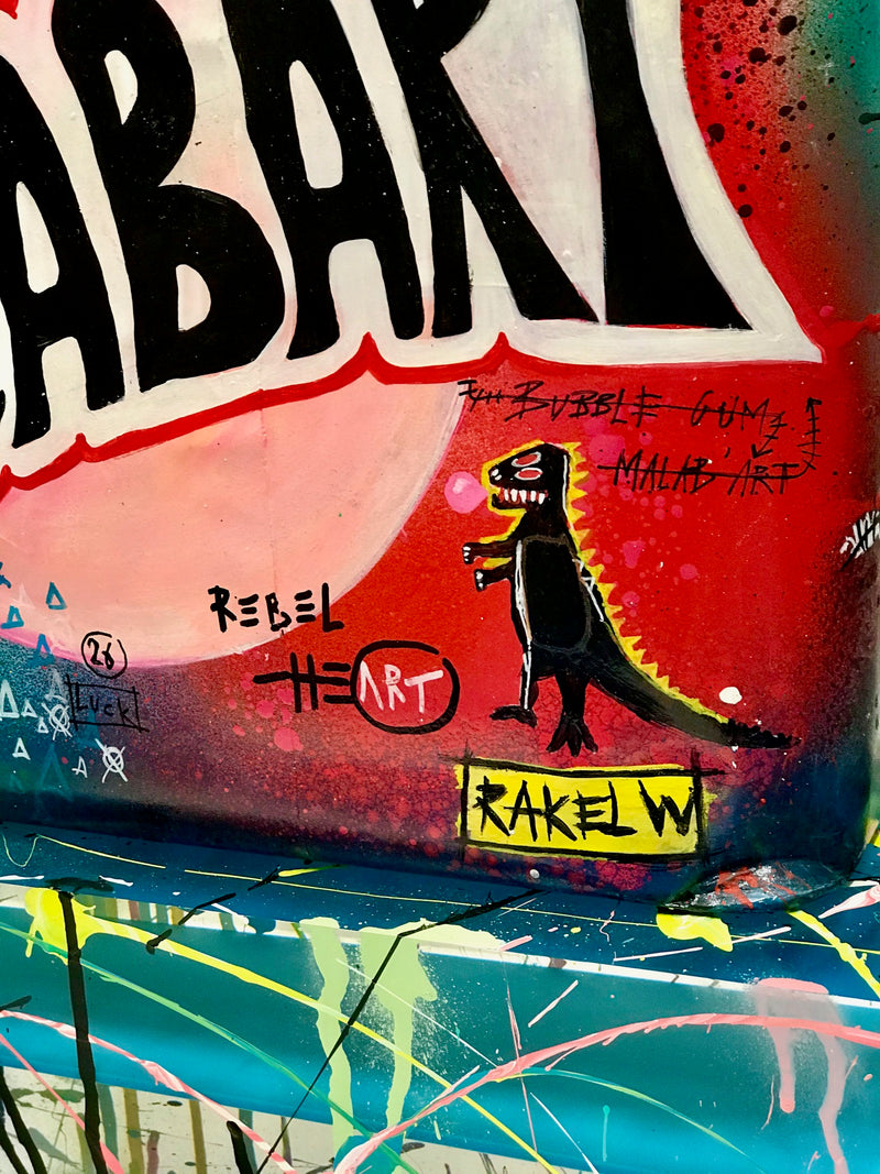 RAKEL WAJNBERG - 60 cm Malab'Art Basquiat
