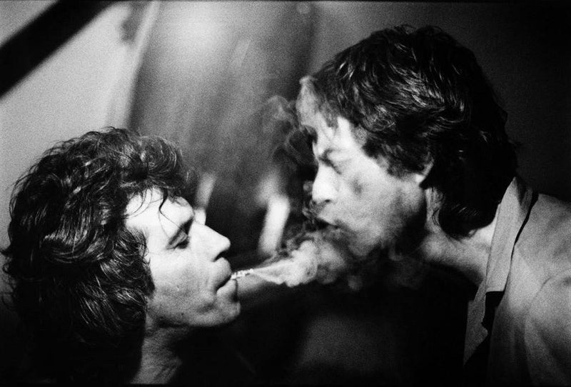 Arthur Elgort - Keith Richards and Mick Jagger
