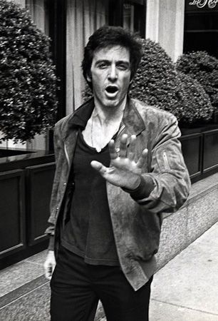 Ron Galella - Al Pacino  No pictures ! NYC 1979