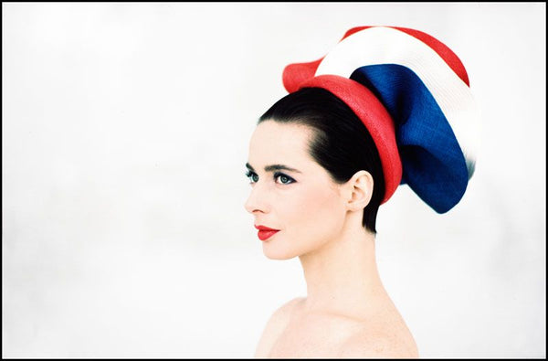 Arthur Elgort - Isabella Rossellini in the studio, 1988