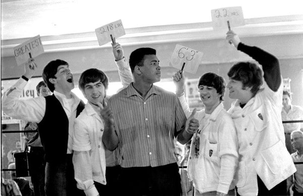 Charles Trainor - Muhammad Ali & Les Beatles #2 , Miami Beach 1964