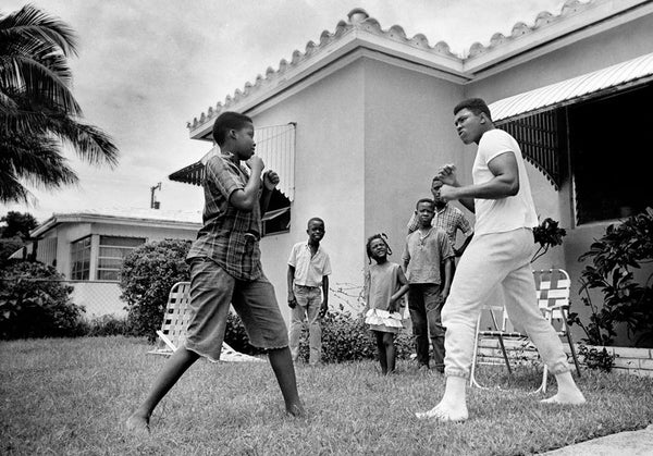 Charles Trainor - Muhammad Ali et les enfants, Miami 1964