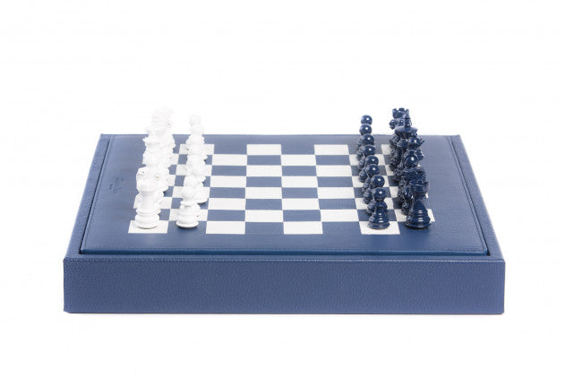 HECTOR SAXE -Chess box LEATHER BUFFALO