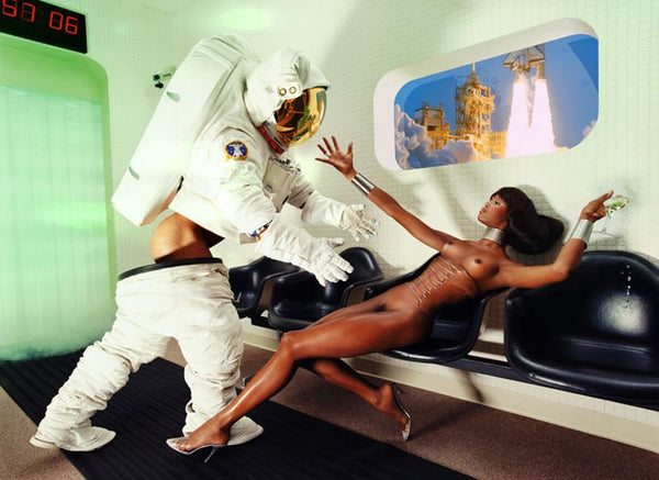 David Lachapelle - Naomi Campbell, "Houston we have a Problem"