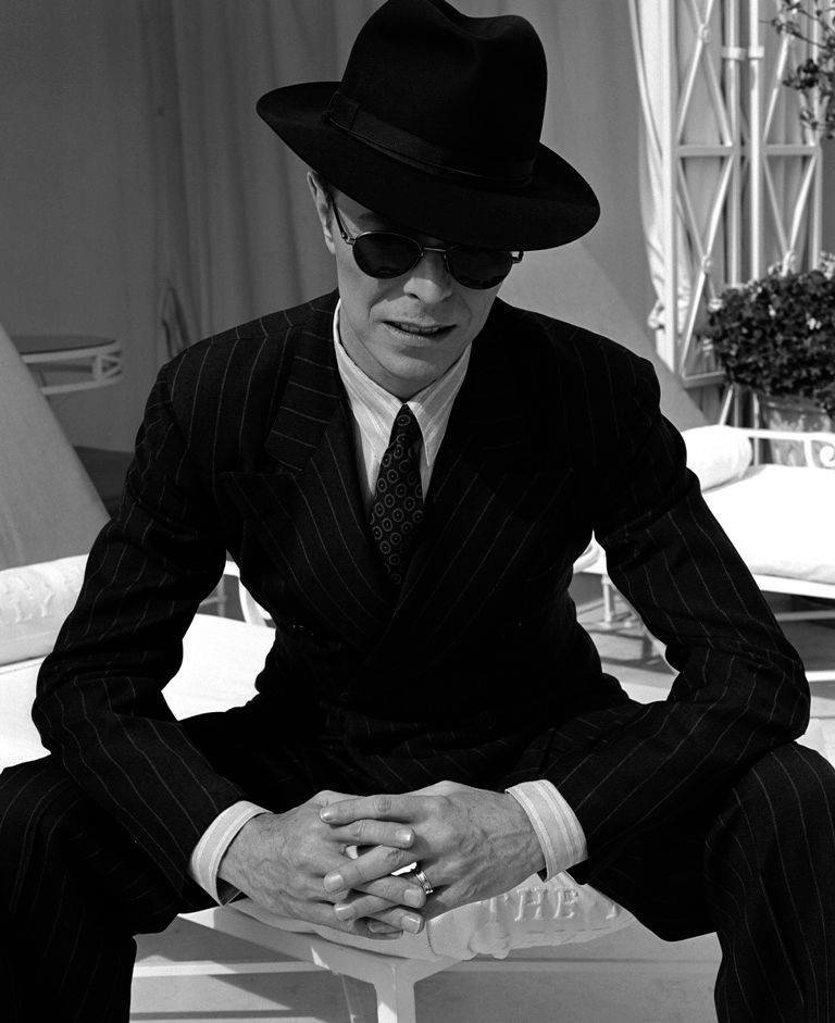 Michel Haddi - David Bowie seating, Los Angeles