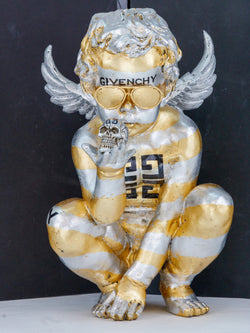 JIMMIE MARTIN Silver and Gold Givenchy ''Naughty Angel ''
