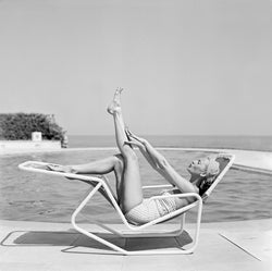 Georges Dambier - “Marie Hélène Arnaud Eden Roc, Cap d'Antibes” 1957