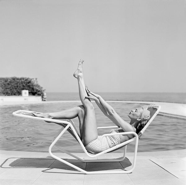 Georges Dambier - “Marie Hélène Arnaud Eden Roc, Cap d'Antibes” 1957