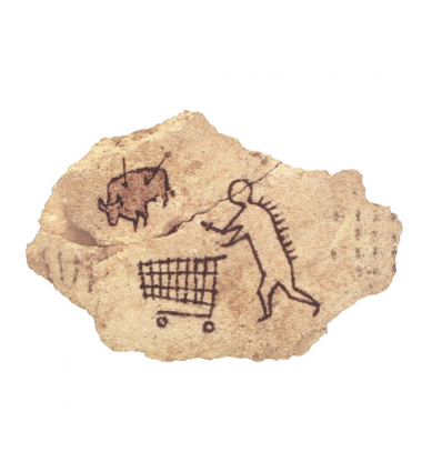 BANKSY - Peckham Rock 2018 - Origin: The British Museum.