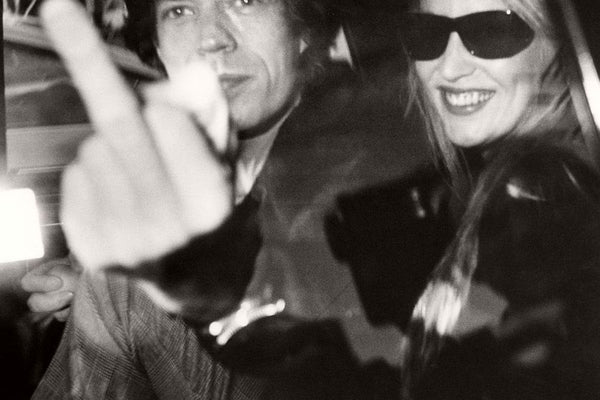 Ron Galella - Mick Jagger & Jerry Hall 1983