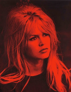 Russell Young - Brigitte Bardot Red