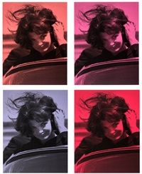 Russell Young - Jackie Kennedy - Portofolio de 4 tirages